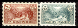 Andorra-011 - Valori Emessi Negli Anni 1932-33 E 1937-43 (+) Hinged - Privi Di Difetti Occulti. - Ongebruikt