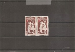 Turquie ( Timbre De Bienfaisance 187 En Paire XXX -MNH- Curiosité: 1 Timbre Avec Erreur De Piquage à Voir) - Charity Stamps