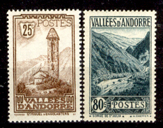 Andorra-025 - Valori Emessi Negli Anni 1932-33 E 1937-43 (++/+) MNH/Hinged - Privi Di Difetti Occulti. - Nuevos