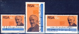 #South Africa 1973. Langenhoven. Michel 424-26. MNH(**) - Unused Stamps