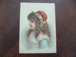 Grand Chromo 19ème 12.9 X 18.5 Environs Enfant Costume - Autres & Non Classés