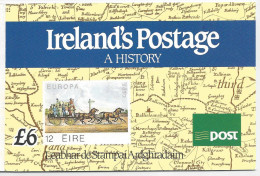 Irlande 1990 Carnet N°719a Neuf ** Carnet De Prestige Histoire Postes D´Irlande - Carnets