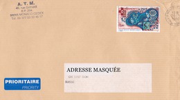 Lettre Prioritaire Voyagée De Monte Carlo Pour La Suisse Le 26/09/1997 Tp De Monaco Croix-Rouge Monégasque Lutte Contre - Briefe U. Dokumente