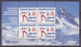 Greenland 1994 Team Grönland M/s ** Mnh (33290) - Blocks & Sheetlets
