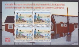 Greenland 1996 Handicap Association  M/s  ** Mnh (33291) - Blokken