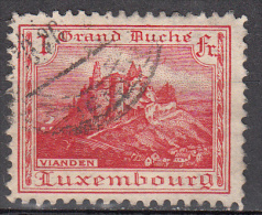 Luxembourg   Scott No. 126   Used    Year  1921 - Gebruikt