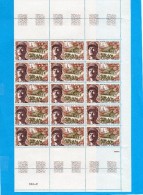 1960 (  Feuille De 25 Valeurs Du N° 1608 (  Maréchal Leclerc Libération De Strasbourg ) Cote 87,50€ - Full Sheets