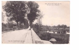 79 Moncoutant Route De La Ronde Attelage Carte Non Voyagée - Moncoutant