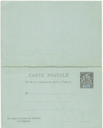 ENTIER POSTAL NEUF A 10 CT AVEC REPONSE PAYEE - Covers & Documents