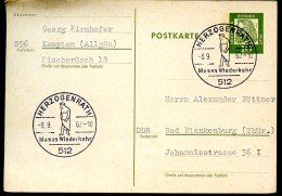 MOSES WIEDERKEHR HERZOGENRATH Auf Postkarte Bund P74 1962 - Jewish
