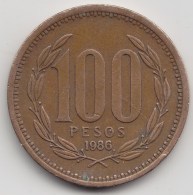 @Y@     Chili   100 Pesos   1986      (3442) - Chile