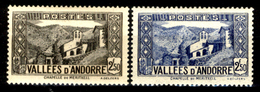 Andorra-035 - Valori Emessi Negli Anni 1937-43 (+) LH - Privi Di Difetti Occulti. - Ungebraucht