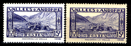 Andorra-040 - Valori Emessi Negli Anni 1937-43 (++) MNH - Privi Di Difetti Occulti. - Ongebruikt