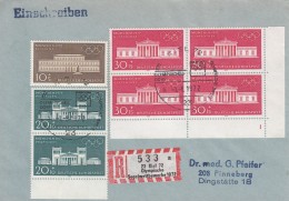 Duitsland-Bund, 1972, Reco-brief Olympische Spiele Kiel Segelwettbewerbe Olympisches Dorf (07845) - Segeln