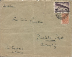 1932 - MOCKBA -BIELSKO BIALA,STOLPCE, POLEN , 3 Scans - Storia Postale