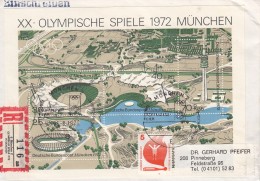 Duitsland-Bund, 1972, Reco-brief Olympische Spiele Eroffnungsfeier München (07850) - Summer 1972: Munich