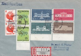 Duitsland-Bund, 1972, Reco-brief Olympische Spiele Sport-Kongresse München (07852) - Summer 1972: Munich