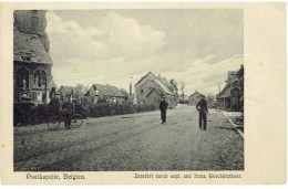 POELKAPELLE - Belgien - Zerstört Durch Engl. Und Franz. Geschützfeuer - N° 58 Verlag Hugo Zipper - Langemark-Poelkapelle