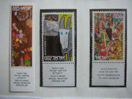 Israel 1973 MNH # Mi. 573/5 Children's Drawing. Kinderzeichnung - Neufs (sans Tabs)