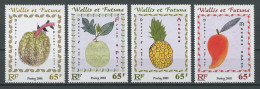 WALLIS Et FUTUNA 2001 N° 555/558 ** Neuf = MNH. Superbe. Cote: 8 € Flore Feurs Fruits Flora - Neufs