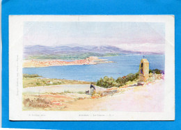 E LESSIEUX-Illustrateur -Antibes -le Golfe-C1-années 1900-10 -édition Lecoq Et Mathorel - Lessieux