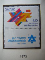 Israel 1973 MNH # Mi. 592 Sportsman. Sportler - Unused Stamps (without Tabs)