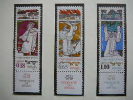 Israel 1973 MNH # Mi. 593/5 Festival Propheten. Fest Propheten - Unused Stamps (without Tabs)