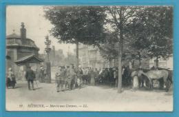 CPA 22 - Métier Maquignon Le Marché Aux Chevaux BETHUNE 62 - Bethune