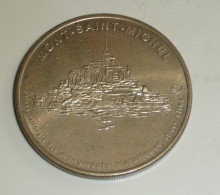 Médaille Bronze Laiton, Monnaie De Paris 1990´s, Le Mont-St-Saint-Michel, 1ere édition - Ohne Datum