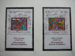 Israel 1973 MNH # Mi. 602/3 Exhibition. Ausstellung - Unused Stamps (without Tabs)