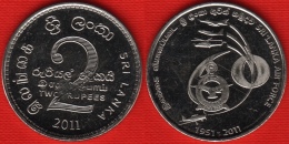 Sri Lanka 2 Rupees 2011 "Air Force Platinum Jubilee" UNC - Sri Lanka