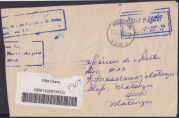 2004-H-11 CUBA 2004 POST PAID. PORTE PAGADO. FRANQUICIA DE MULTAS. SANTA CLARA. - Cartas & Documentos