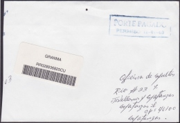 2004-H-16 CUBA 2004 POST PAID. PORTE PAGADO. FRANQUICIA DE MULTAS. GRANMA. - Covers & Documents