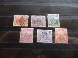 LOT   TIMBRES  GUYANE       OBLITERES     COTE  2,00  EUROS - Gebruikt