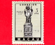 Nuovo - MNH - MACAO - 1952 - 400 Anni Della Morte Di San Francesco Saverio - 3 - Neufs