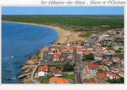 85 - ST SAINT HILAIRE DE RIEZ - SION SUR L' OCEAN - VUE GENERALE DE LA PLAGE - Saint Hilaire De Riez