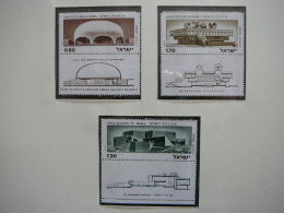 Israel 1975 MNH # Mi. 633/5 Architecture. Architektur - Unused Stamps (without Tabs)