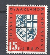 SARRLAND   1957 Return Of Saar To Germany USED - Oblitérés