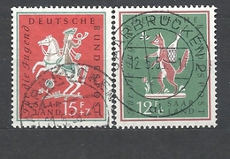 SARRLAND   1958 Folk Songs     USED - Used Stamps