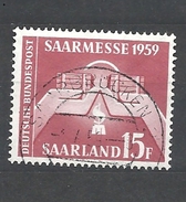 SARRLAND 1959 International Saar Fair   USED - Oblitérés
