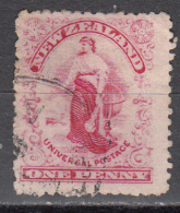 NEW ZEALAND   SCOTT NO. 108     USED  YEAR  1902   WMK 61 - Used Stamps