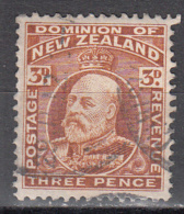 NEW ZEALAND   SCOTT NO. 133     USED    YEAR  1909 - Usati