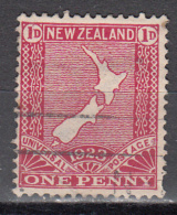 NEW ZEALAND   SCOTT NO. 175     USED    YEAR  1923 - Usati