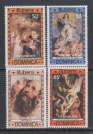 Dominique  N° 564 / 67 XX  Noël, Tableaux De P. P. Rubens, Les 4 Valeurs Sans Charnière, TB - Dominique (...-1978)