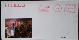 CHINA CHINE CINA SHANGHAI METER COVER 0.50 YUAN - 22 - Storia Postale