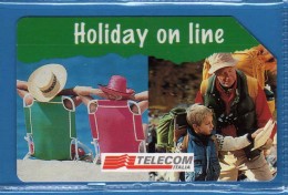 Telecom Italia ° - HOLIDAY On LINE . C&C 2474  USATE.   Vedi Descrizione. - Öff. Werbe-TK