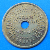 Picardie Somme 80 Saint-Ouen Prévoyance 1 Kilo De Pain Elie 15.1 SANS CONTREMARQUES + SUPERBE - Monetary / Of Necessity