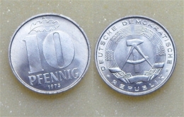 DDR 10 Pfennig 1973 - 10 Pfennig