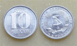 DDR 10 Pfennig 1970 - 10 Pfennig