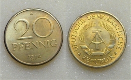 DDR 20 Pfennig 1972 - 20 Pfennig